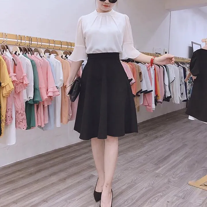 Alternative view of Chân Váy Xòe Hàn Quốc D5 - Dma Store