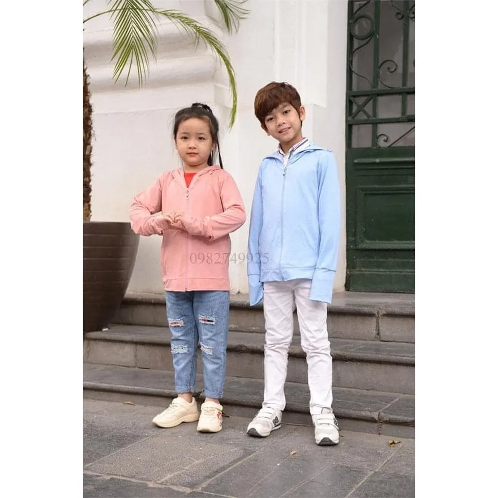 Alternative view of Áo Chống Nắng Gu Cho Bé Chất Thông Hơi Kim Cương - Dma Store