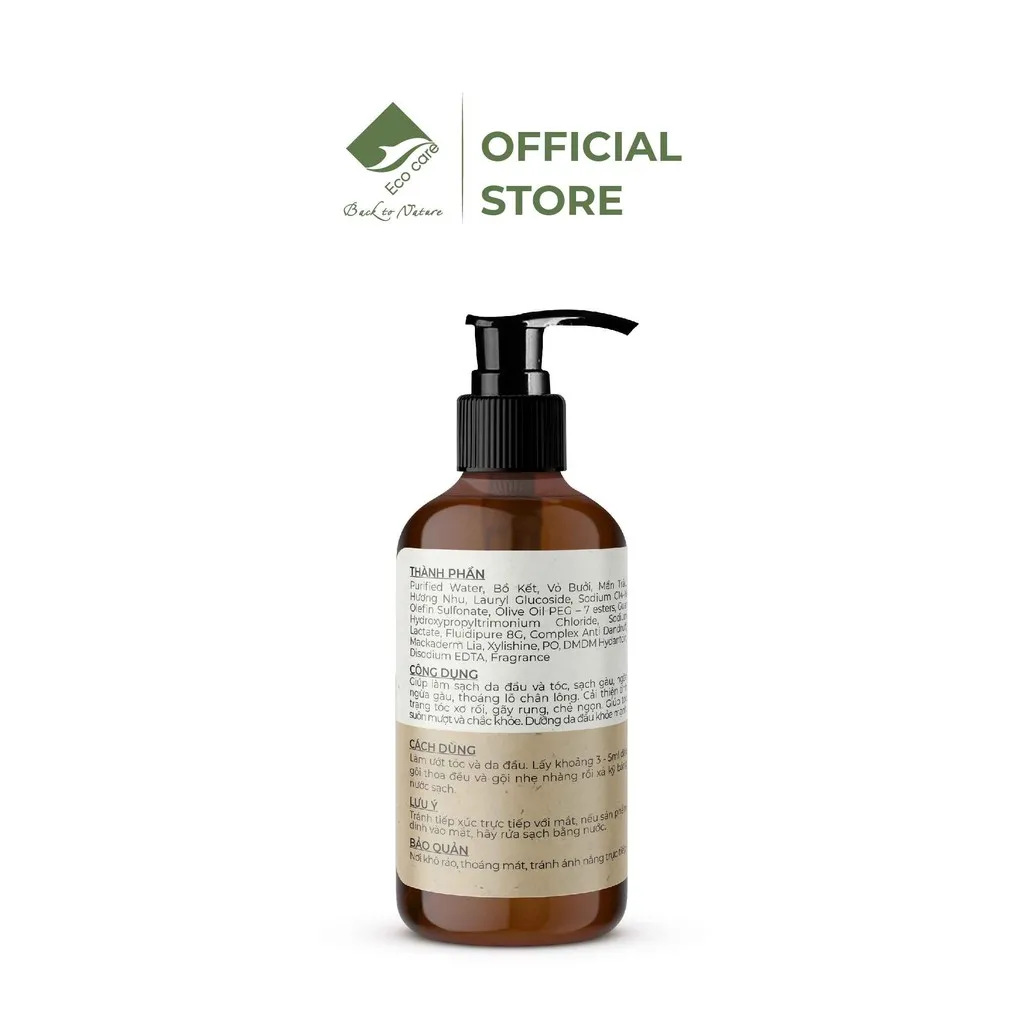 Alternative view of Dầu Gội Thảo Dược True Organic 300ml - Ecocare