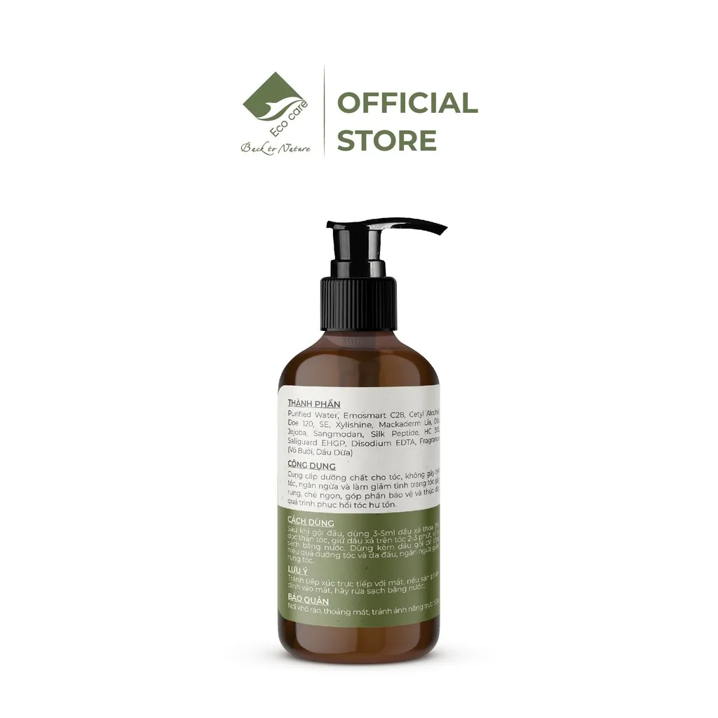 Alternative view of Dầu Xả Thảo Dược True Organic 300ml - Ecocare