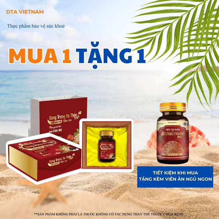 Viên Uống Đông Trùng Hạ Thảo Yến Huyết Hỗ Trợ Bồi Bổ Cơ Thể Giảm Mệt Mỏi Hộp 30 Viên Kèm Túi