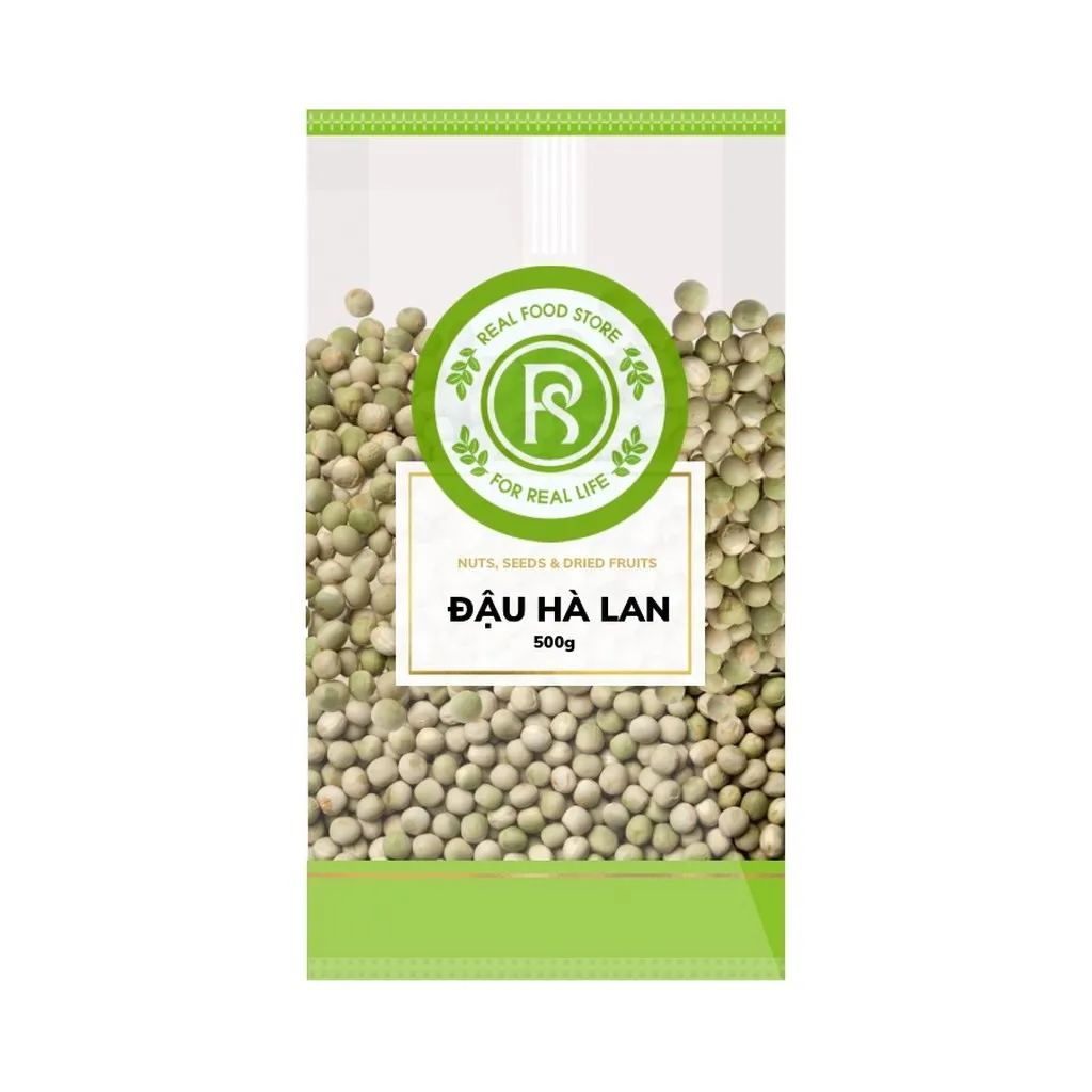 Đậu Hà Lan Nguyên Hạt 500g - Real Food