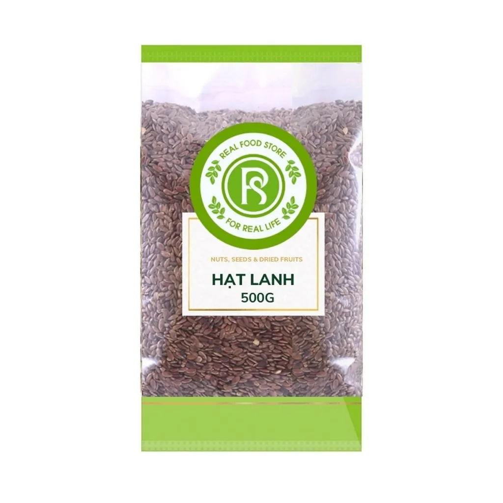 Hạt Lanh Nâu 500g - Real Food