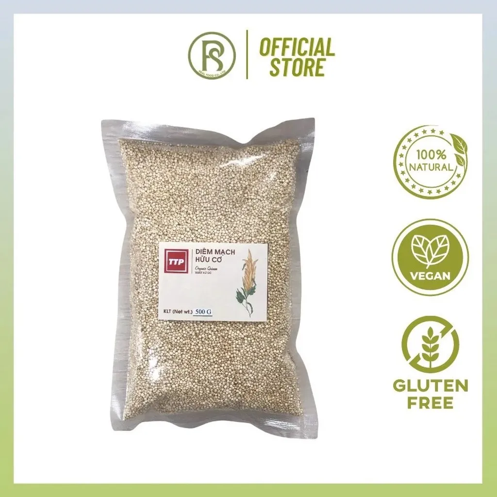 Diêm Mạch Trắng 500g - Real Food