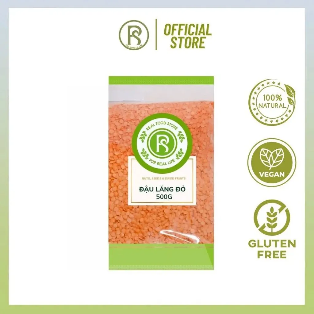 Đậu Lăng Đỏ 500g - Real Food
