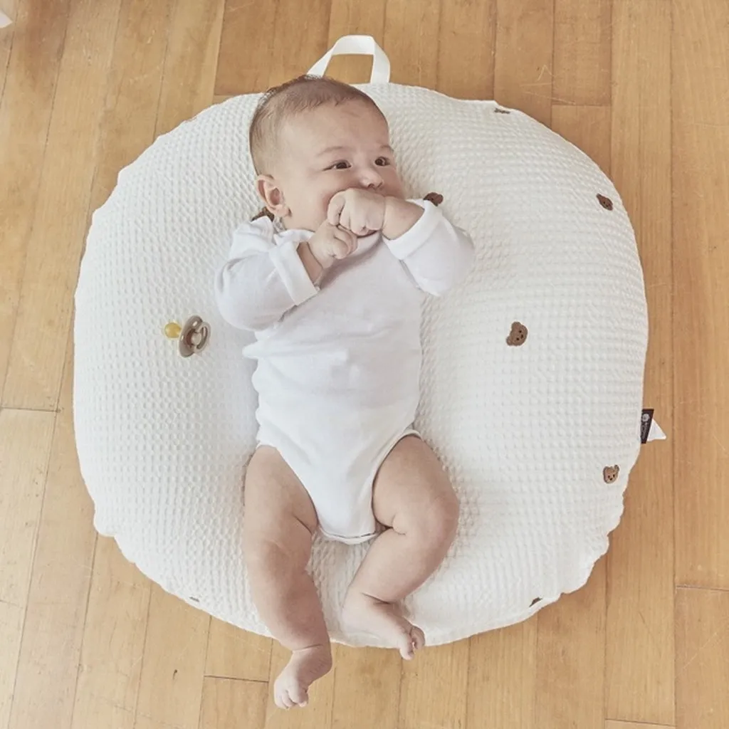 Gối Chống Trào Airmesh Gỗ Sồi - Rototo Bebe