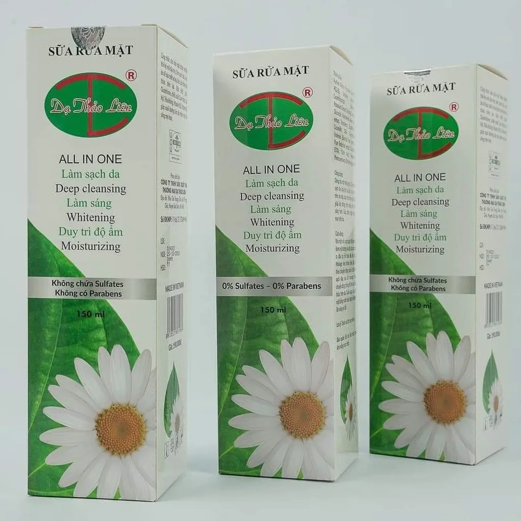 Sữa Rửa Mặt 150ml - Dạ Thảo Liên