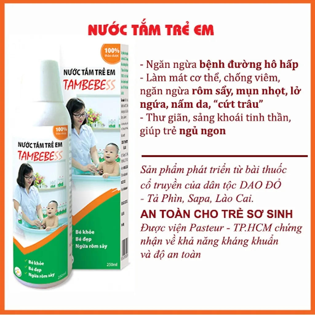 Alternative view of Nước Tắm Thảo Dược Trẻ Em 250ml - Tambebess