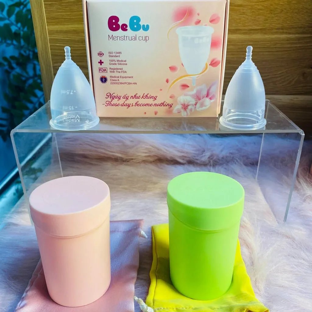 Alternative view of Combo 2 Cốc Nguyệt San Bebu - Bebu