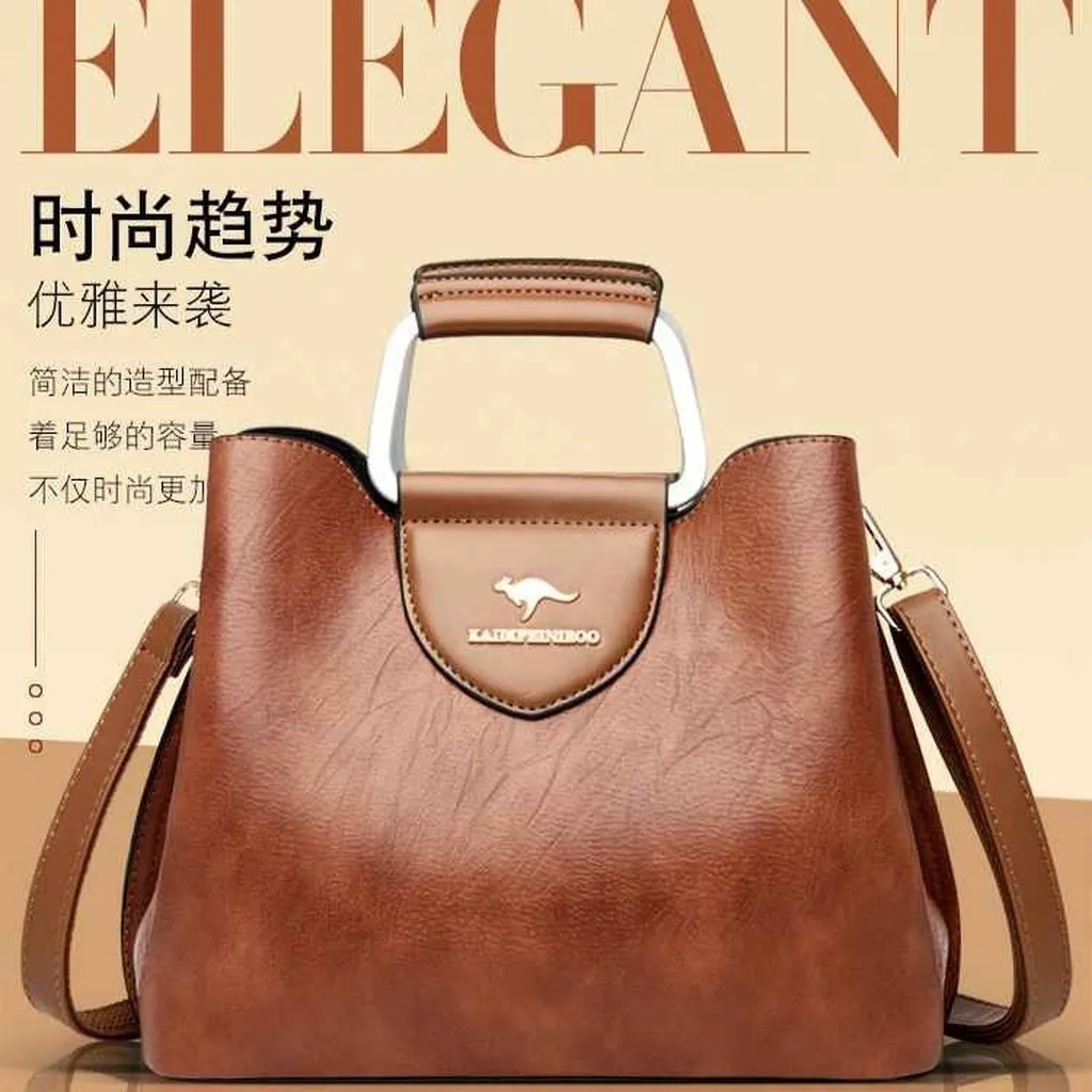 Alternative view of Túi Xách Nữ Đeo Vai Cao Cấp Phong Cách Hiện Đại Âu Mỹ Tvnn358 - Janev