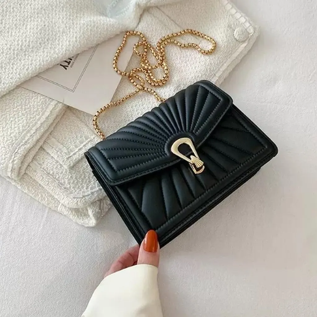 Túi Xách Nữ Đeo Chéo Khóa Zip Sang Chảnh - Jinbbq