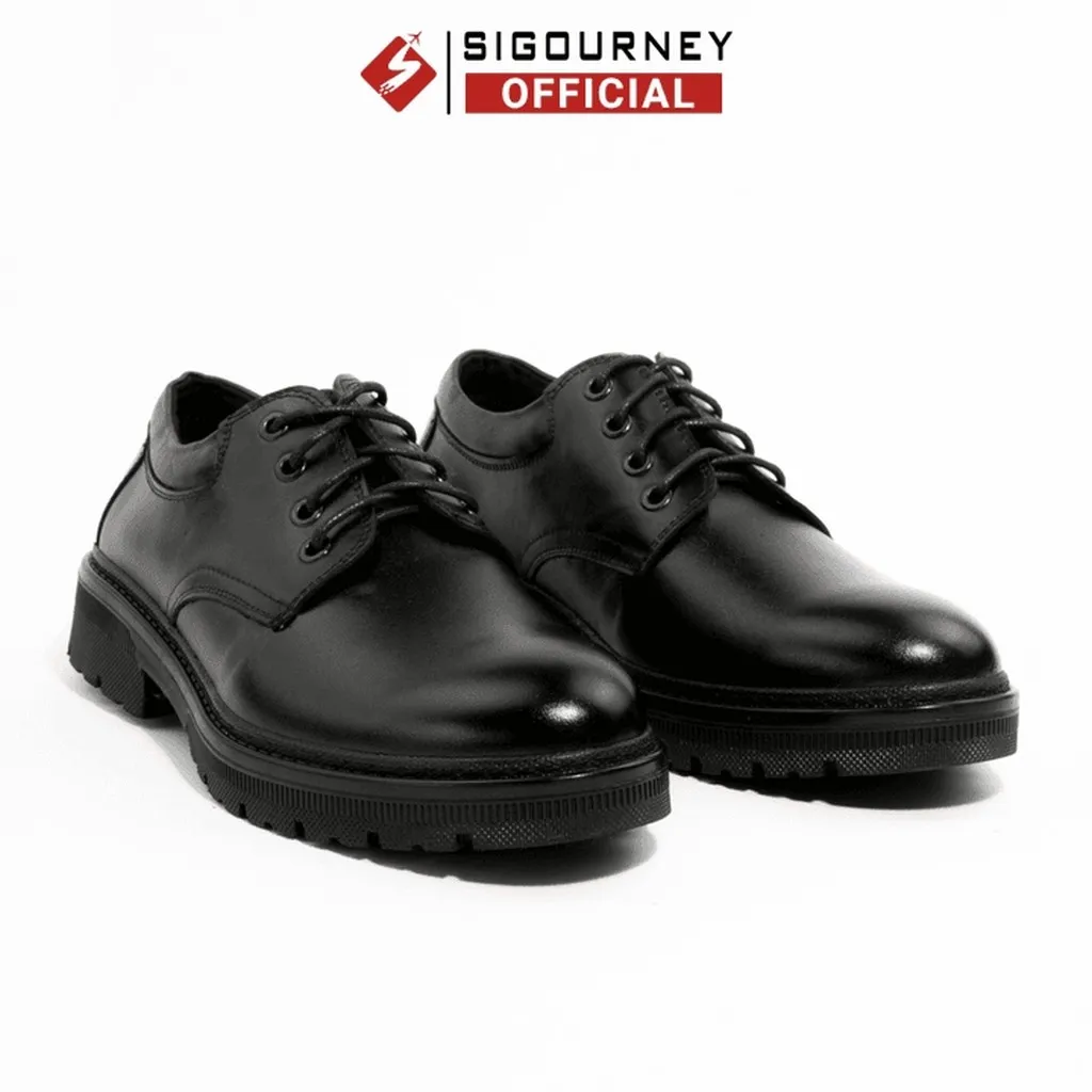 Giày Doctor Da Bò Full Đen Sdr03 - Sigourney
