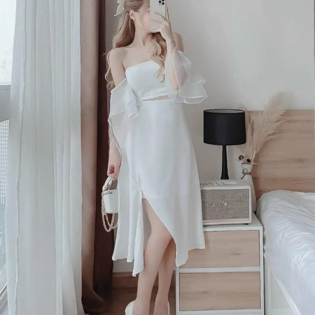 Combo Bộ Đầm Nàng Thơ Quyến Rũ Tf11511 - Tosatan