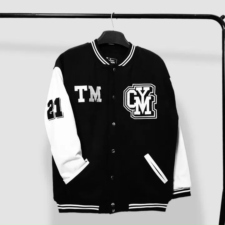 Áo Khoác Bomber Nam Bóng Chày Phong Cách Hàn Quốc - Htm Fashion
