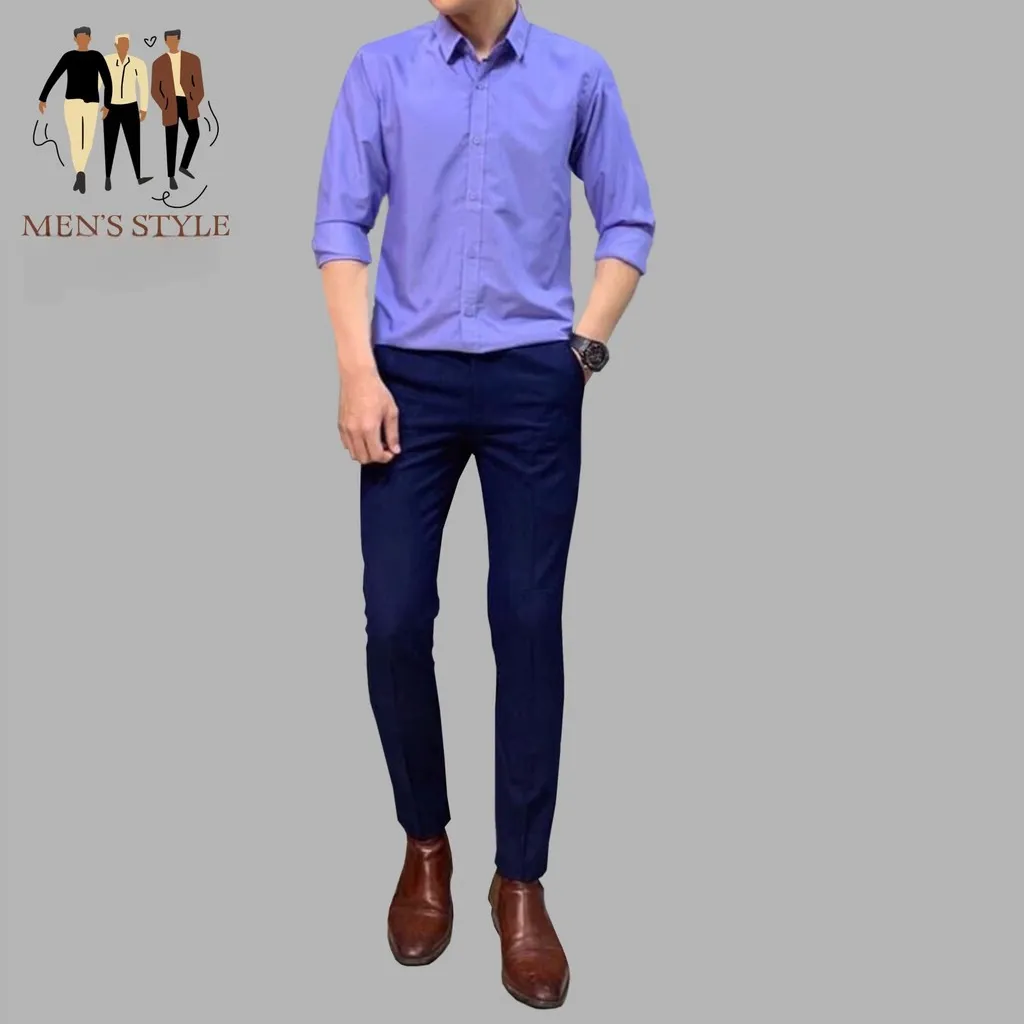 Quần Âu Nam Vải Chéo Cao Cấp Co Giãn, Dáng Hàn Quốc - Men's Style