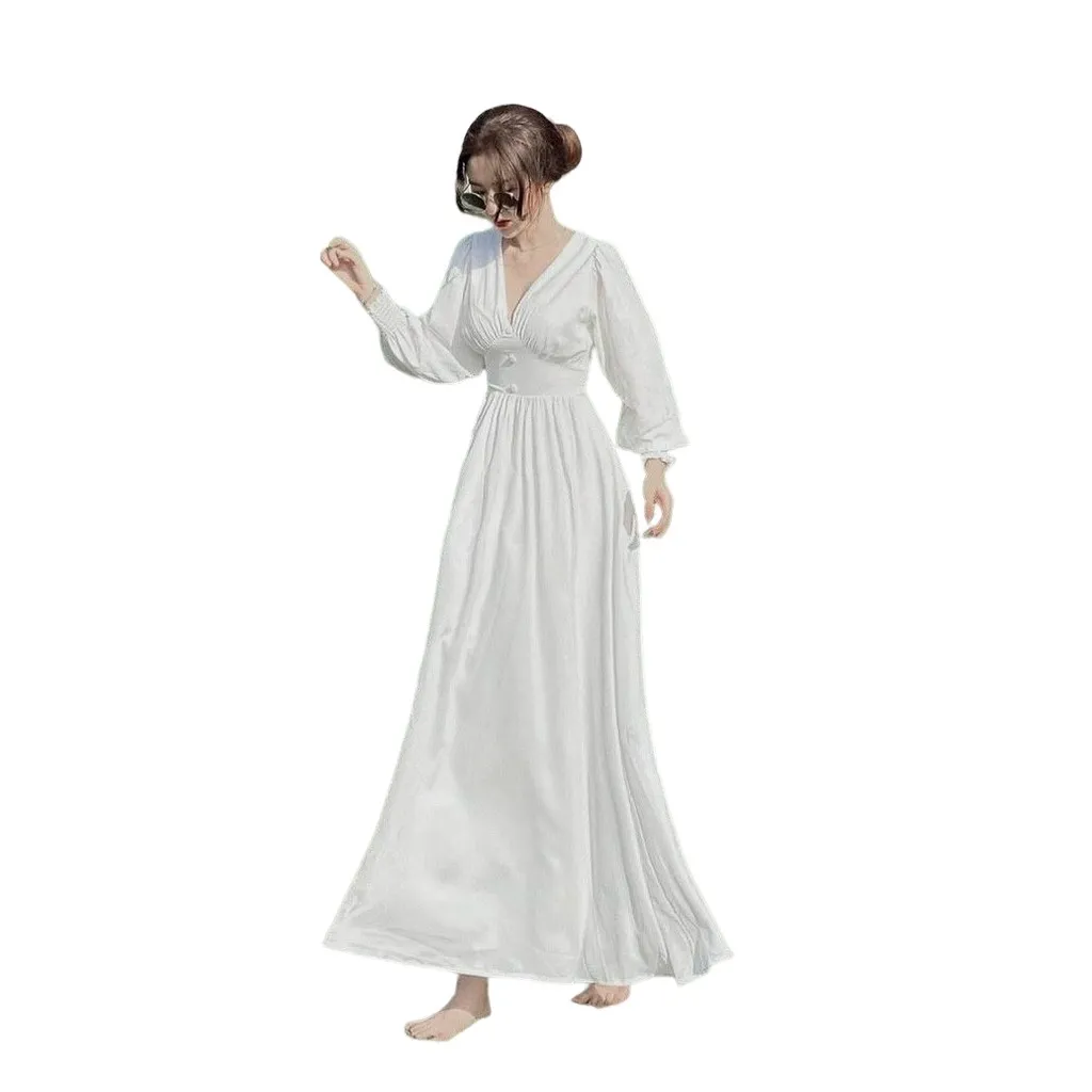 Đầm Maxi Bánh Bèo Sang Trọng Tf125mx012 - Tosatan
