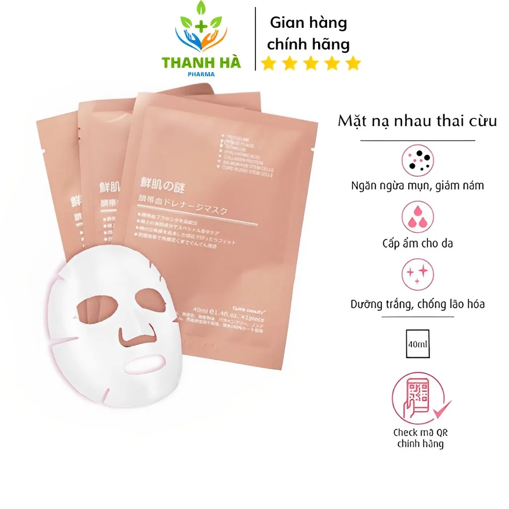 Mặt Nạ Nhau Thai Cừu Nhật Bản - Rwine Beauty