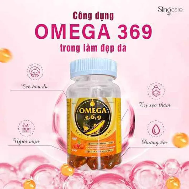 Alternative view of Thực Phẩm Chức Năng Omega 3, 6, 9 Bổ Não, Tăng Trí Nhớ, Sáng Mắt - Singcare