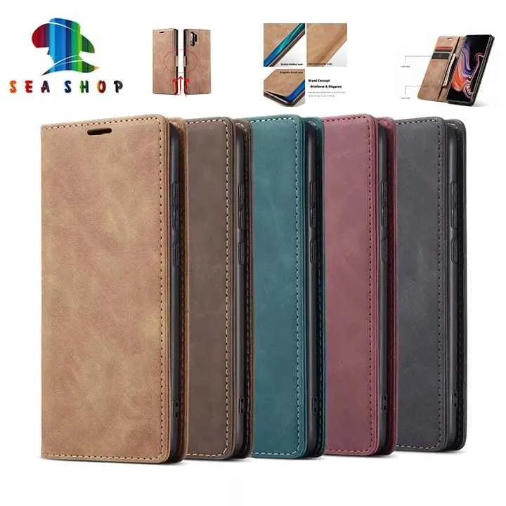 Alternative view of Bao Da Samsung S10 5g, Chính Hãng Nouku Thiết Kế Dạng Ví Sang Trọng, Có Ngăn Cài Thẻ - Sea Shop