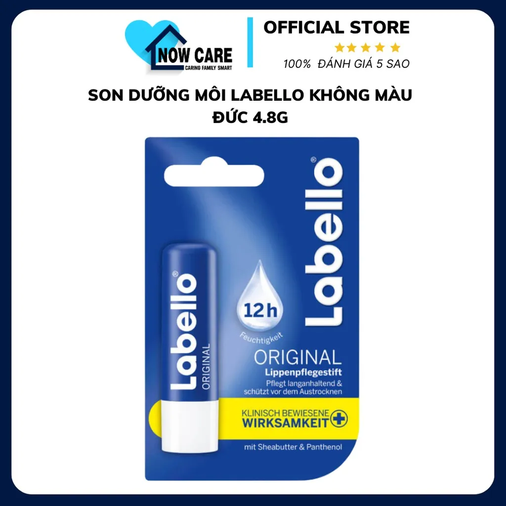 Son Dưỡng Môi Không Màu 4.8g - Labello