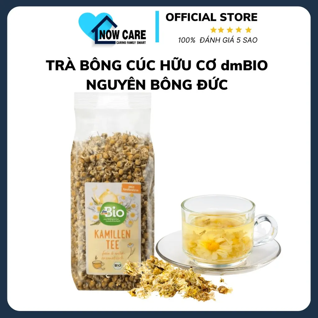 Trà Bông Cúc Hữu Cơ Nguyên Bông 60g - Bio