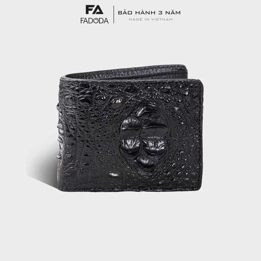 Ví Da Cá Sấu Sp-fcw03g Phần Gù Cá Sấu - Fadoda