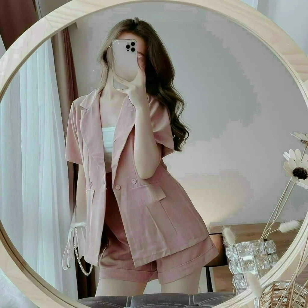 Alternative view of Set Vest Đùi 3 Món Năng Động Tfvt105100 - Tosatan