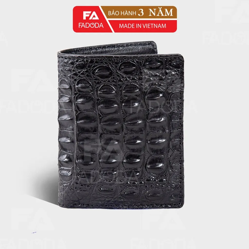 Ví Nam Da Cá Sấu Thật Sp-fcw01l - Fadoda