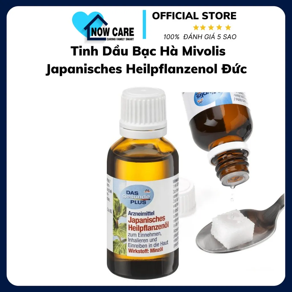 Tinh Dầu Bạc Hà Japanisches Heilpflanzenol Đức 30ml - Mivolis