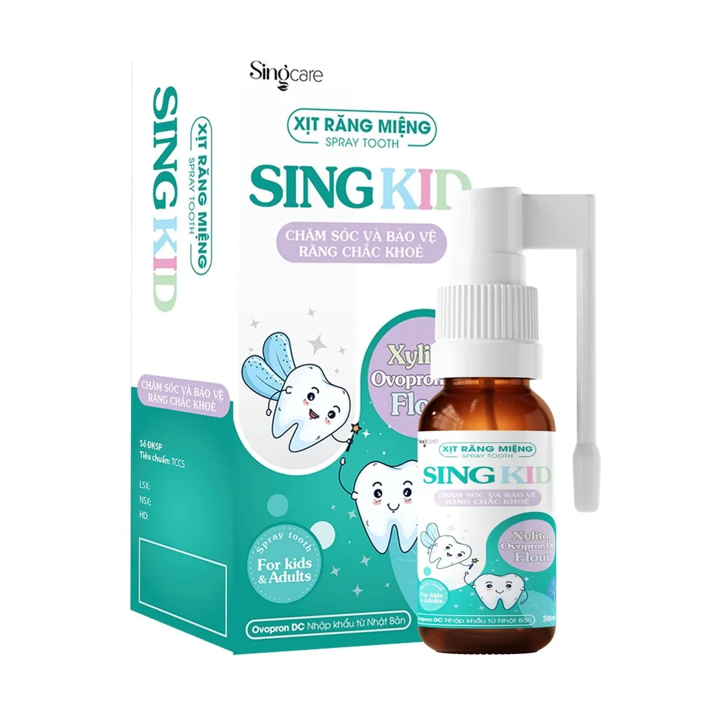 Alternative view of Xịt Răng Miệng Singkids - Singcare