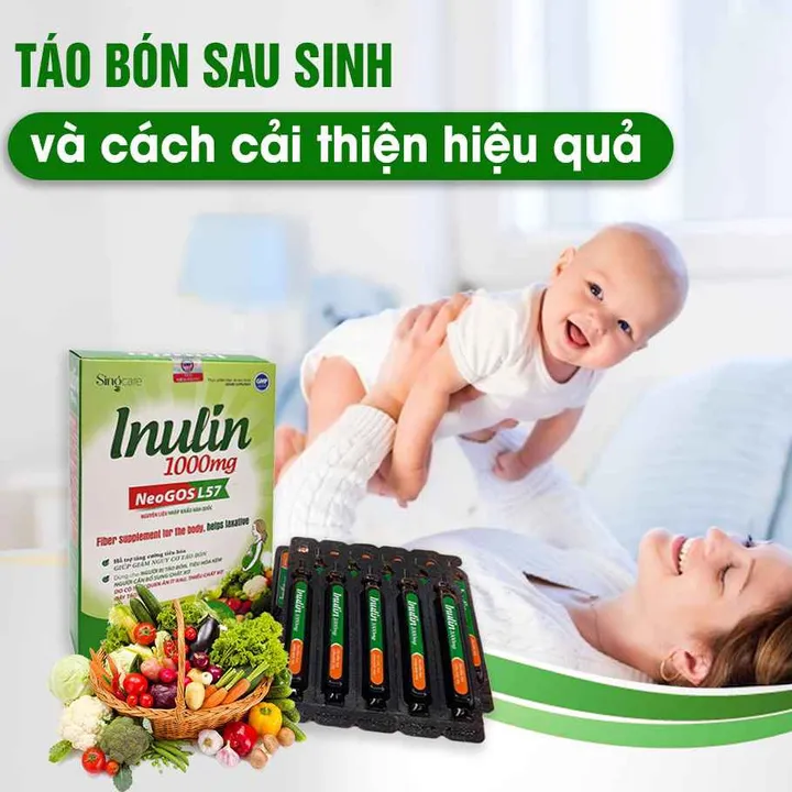 Alternative view of Ống Uống Giảm Táo Bón Inulin 1000mg Hộp 20 Ống - Singcare