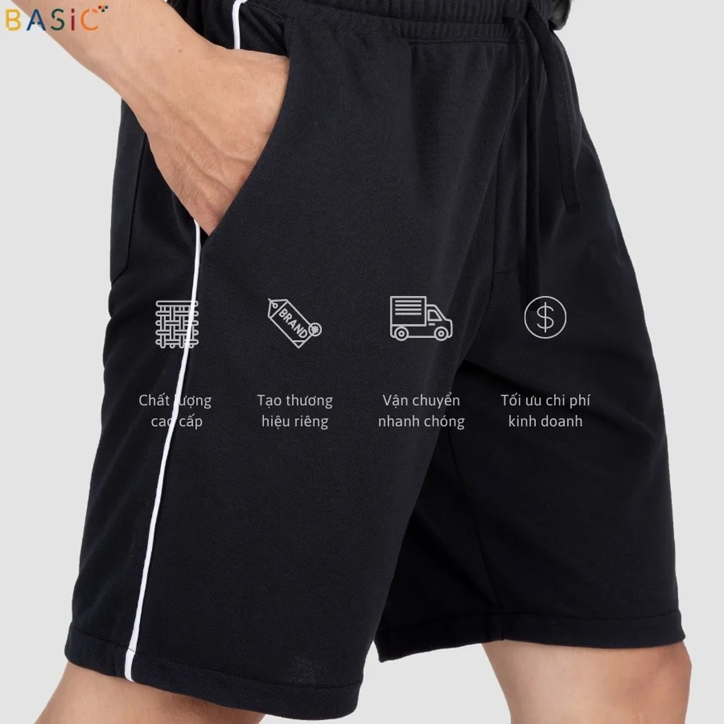 Alternative view of Quần Short Stripe Slimfit No 077 - Basic Plus