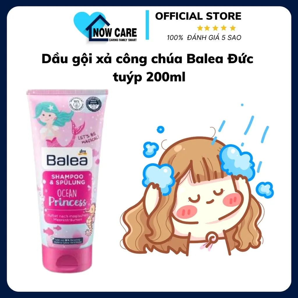Dầu Gội Xả Công Chúa Đức 200ml - Balea