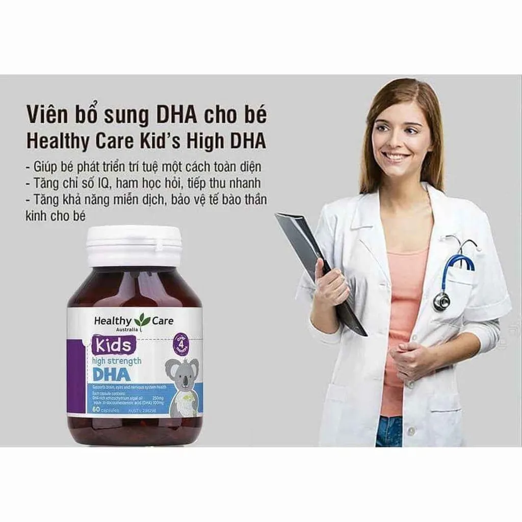 Alternative view of Viên Bổ Sung Dha Cho Bé - Healthy Care