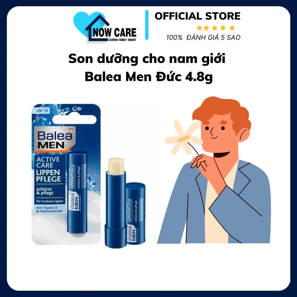 Son Dưỡng Cho Nam Giới Balea Men Đức 4.8g - Balea