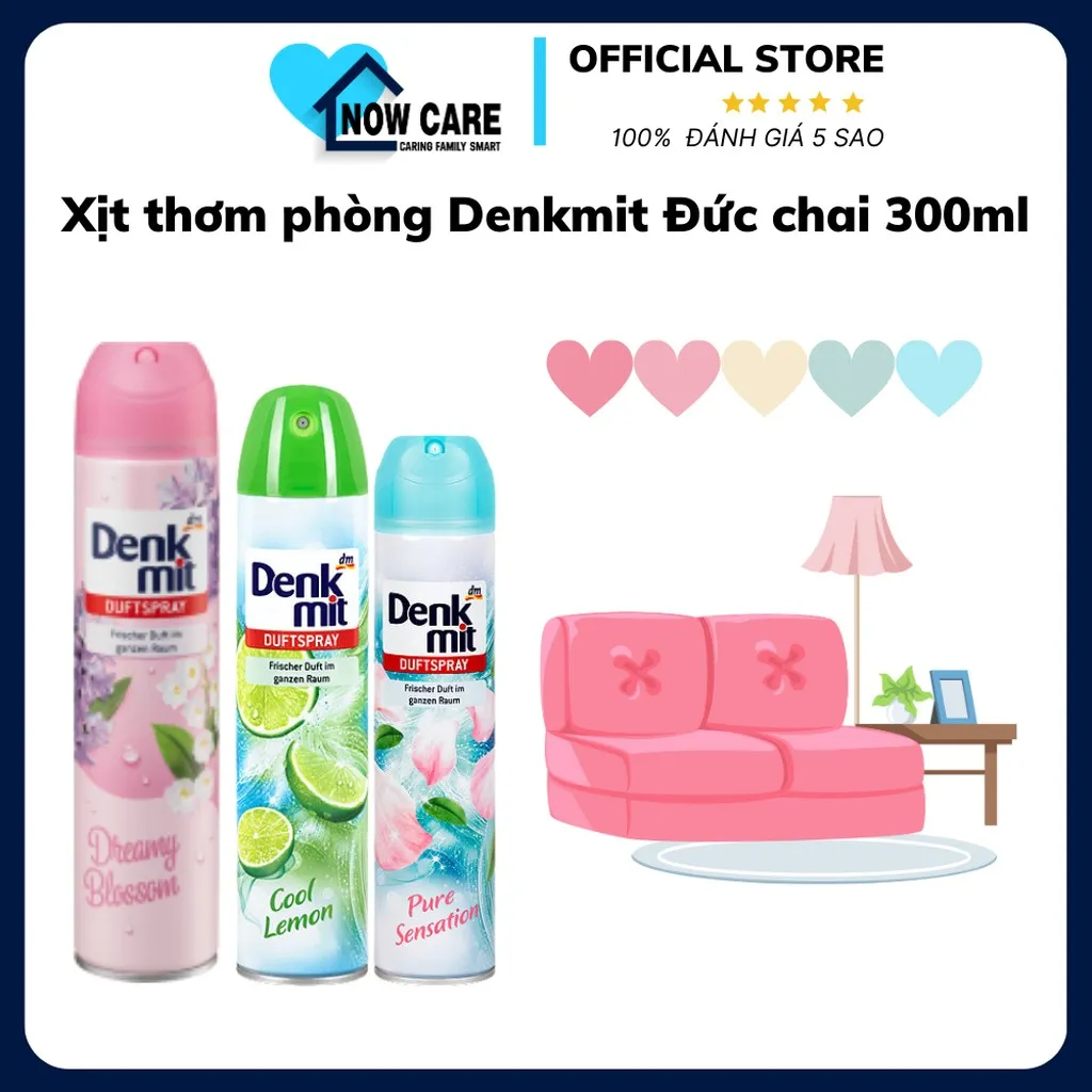 Xịt Thơm Phòng Đức 300ml - Denkmit