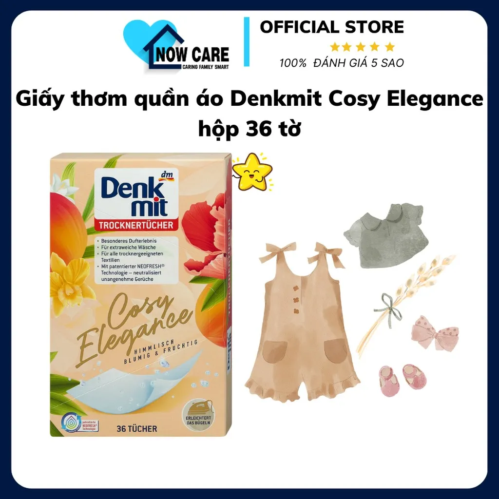 Giấy Thơm Quần Áo Cosy Elegance - Denkmit