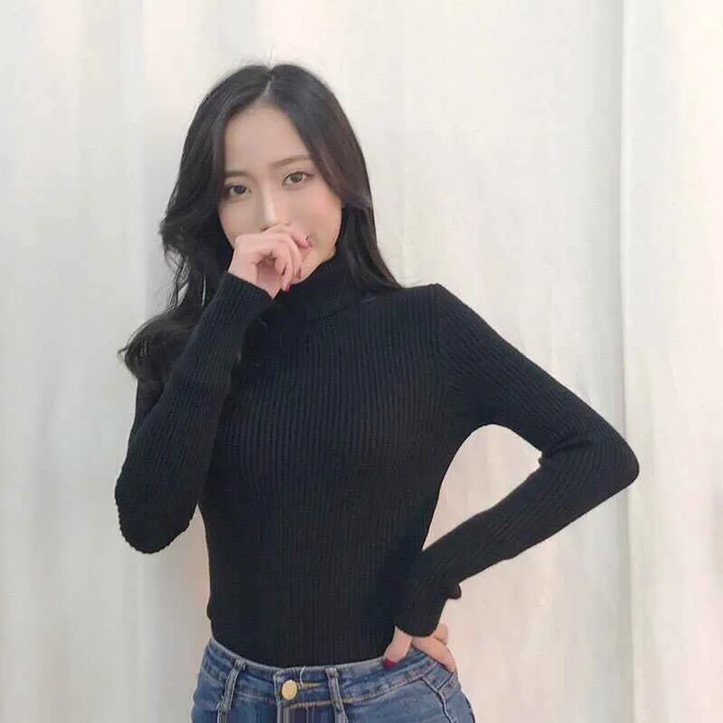 Alternative view of Áo Len Cổ Lọ Dài Tay Chất Đẹp - Diepchi Fashion