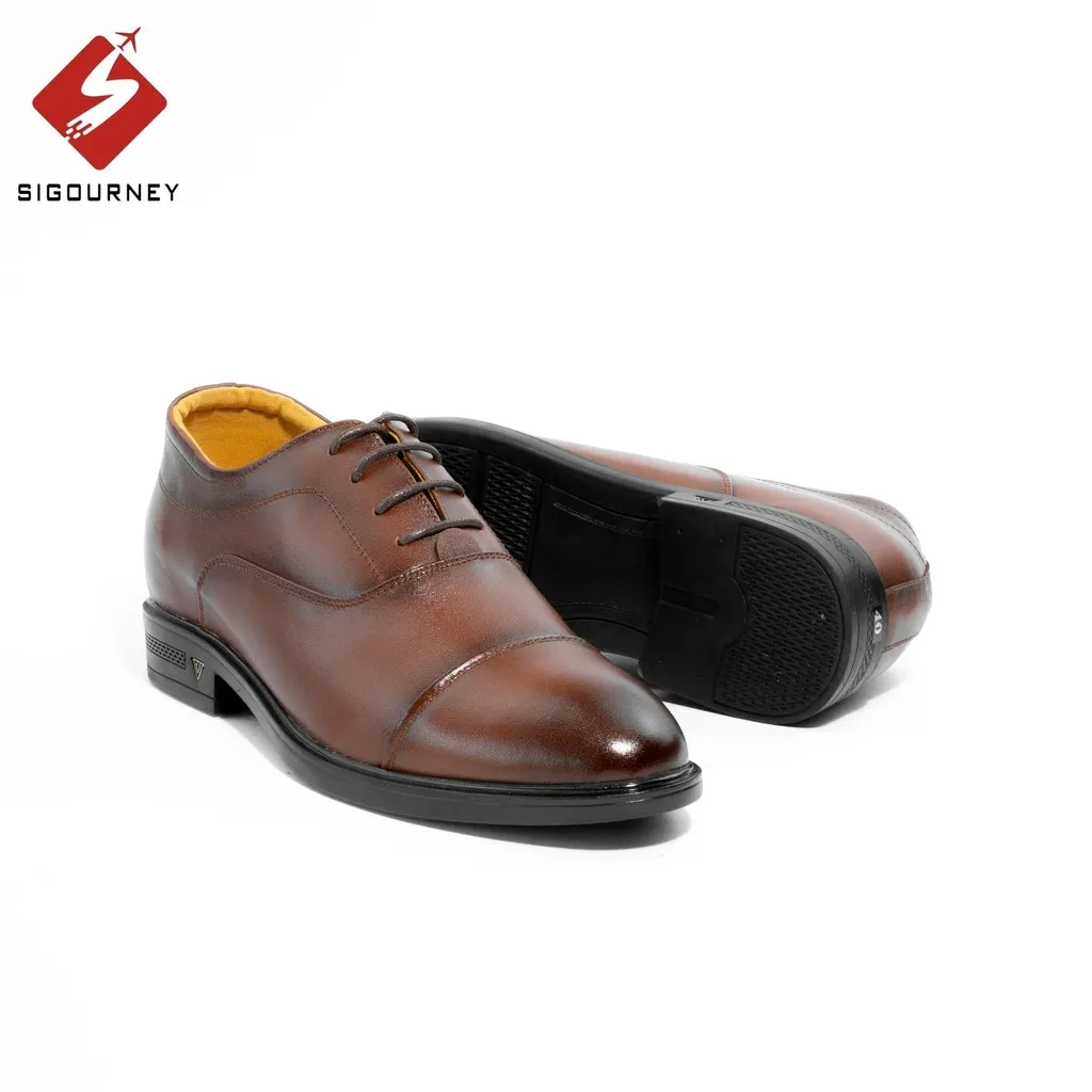 Alternative view of Giày Cao Nam Tăng 6cm Dáng Oxford Sang Trọng Sig-34 - Sigourney