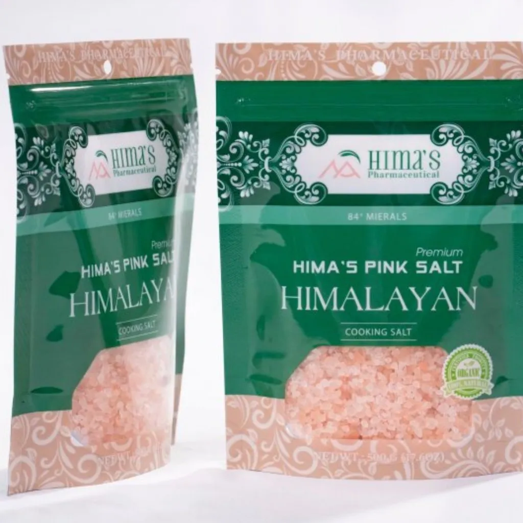 Alternative view of Muối Hồng Himalaya Hima`s Premium 500g Dạng Hạt - Hima`s Pharmaceutical
