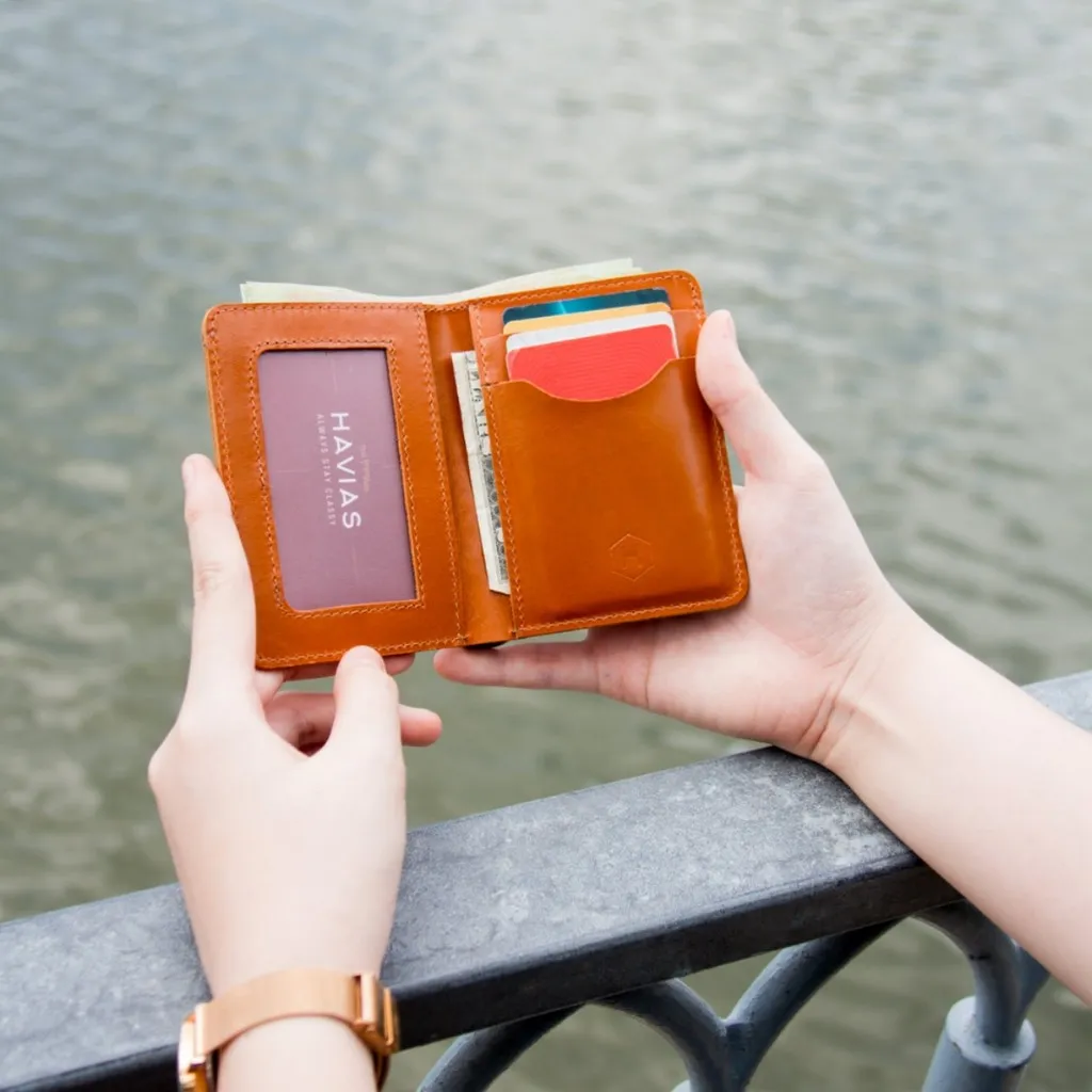 Alternative view of Ví Đứng Mini Vami Handcrafted Wallet - Havias