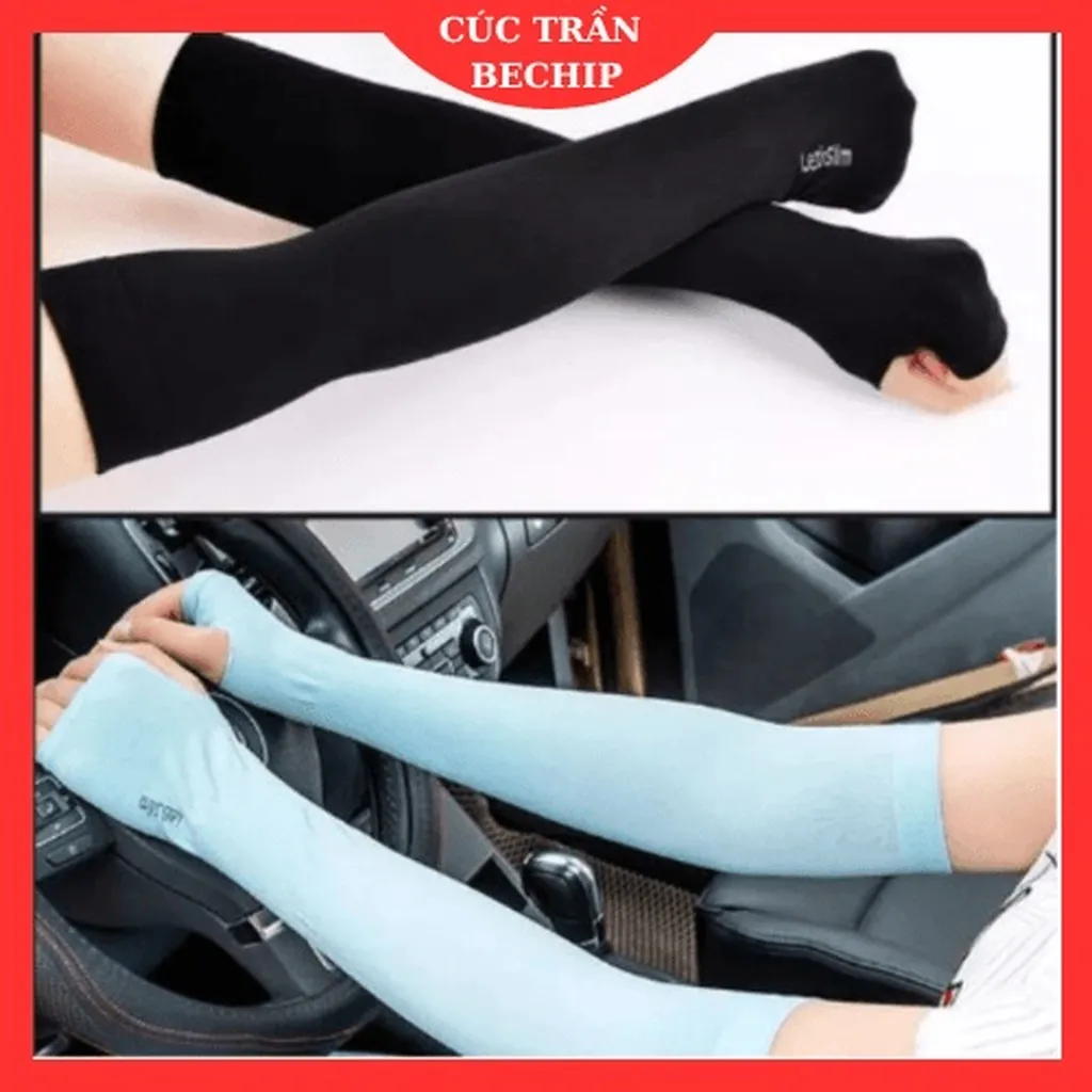 Combo 3 Đôi Găng Tay Chống Nắng Xỏ Ngón Let's Slim Ctb25 - Bechip