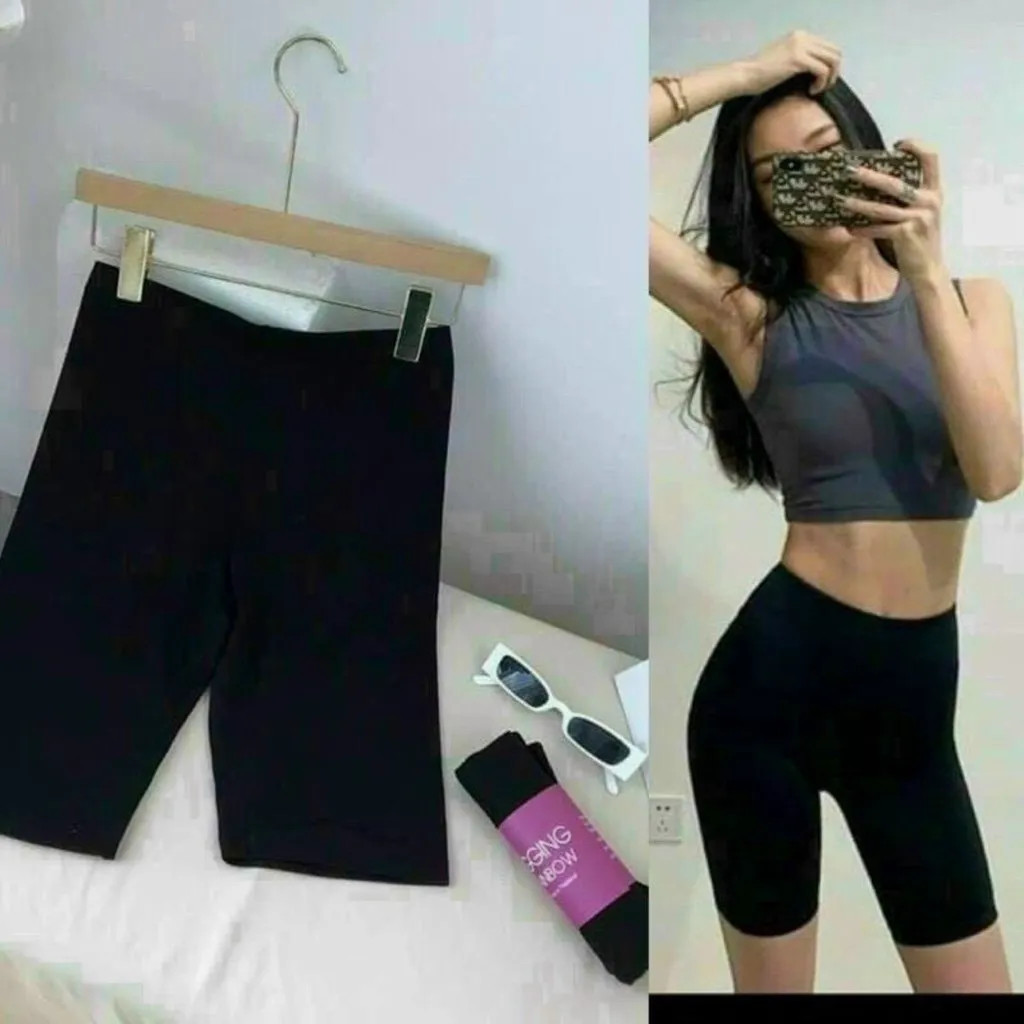 Alternative view of Quần Legging Thun Ngố Cuộn - Be Yourself