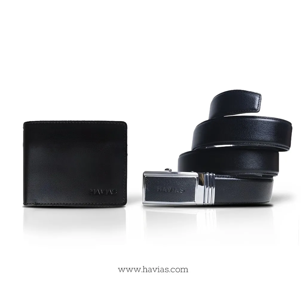 Alternative view of Set Cặp Ví Venus2 & Dây Lưng Luxmo - Havias