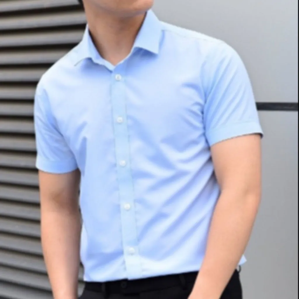 Alternative view of Áo Sơ Mi Nam Cộc Tay Dáng Slim - Men's Style