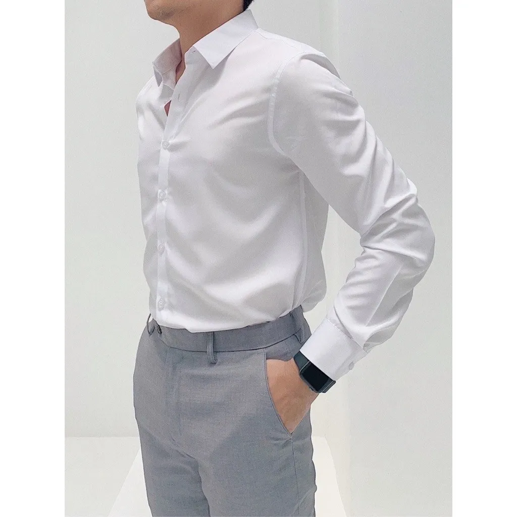 Alternative view of Áo Sơ Mi Nam Dài Tay Dáng Slim - Men's Style