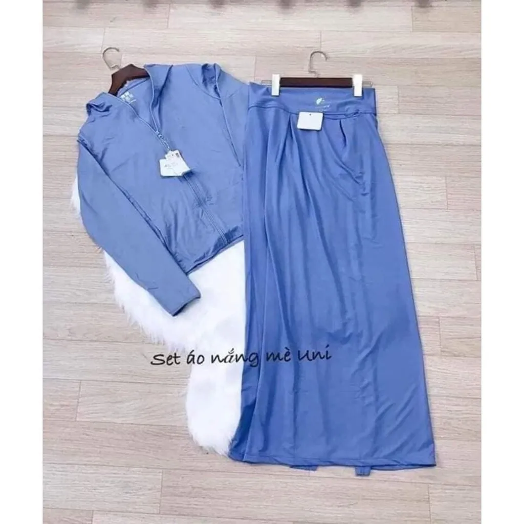 Alternative view of Bộ Áo Chống Nắng Kèm Chân Váy Chống Nắng Thông Hơi Siêu Mát Mịn - Dmastore