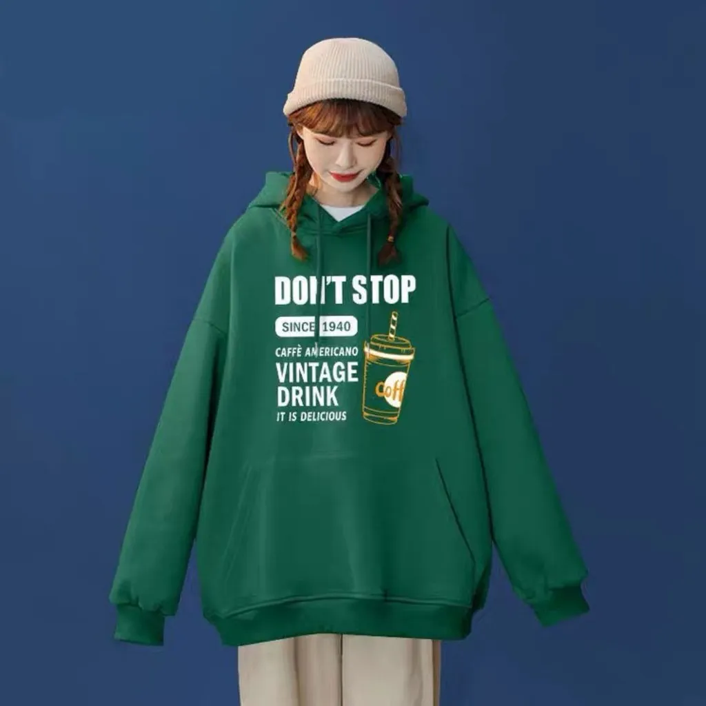 Áo Hoodie Don't Stop Nam Nữ Form Rộng Đẹp - Be Yourself