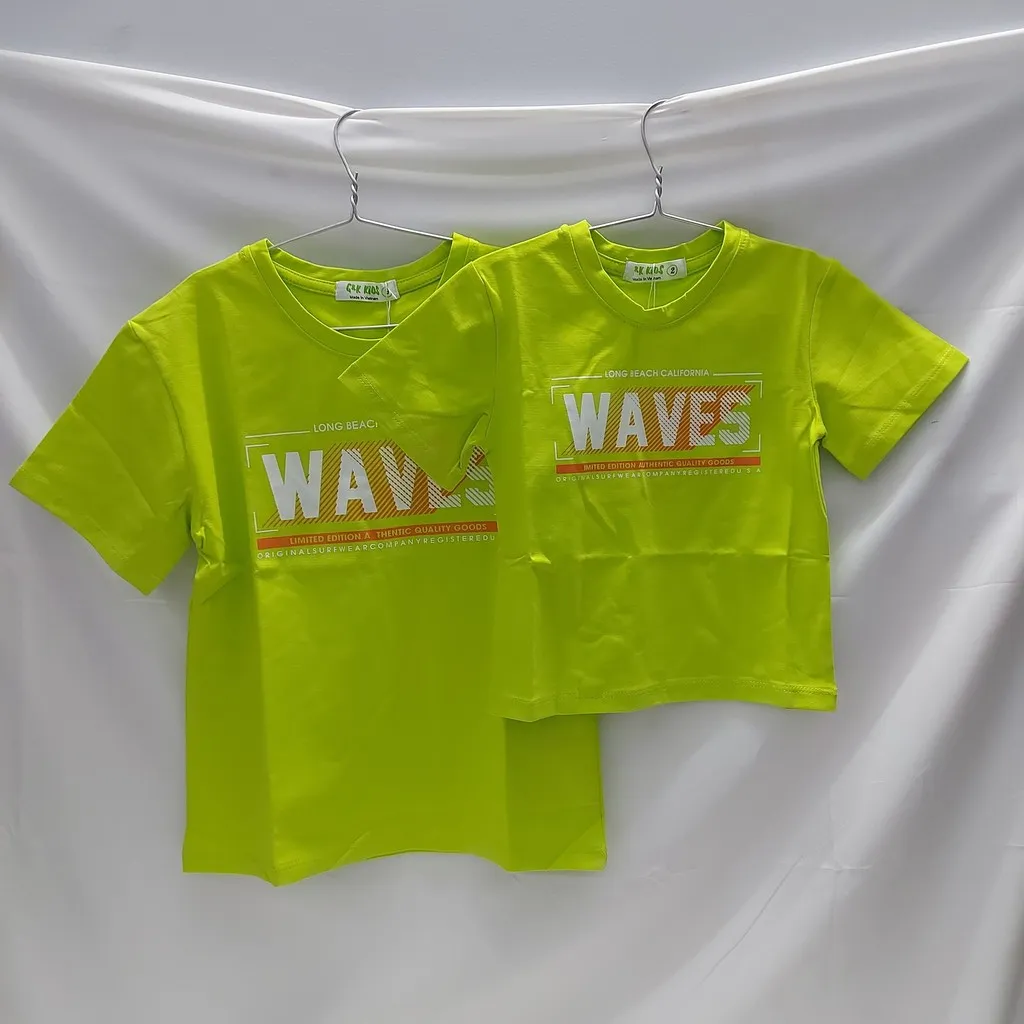 Áo Thun Waves 100% Cotton 4 Chiều Cho Bé - Zinpro