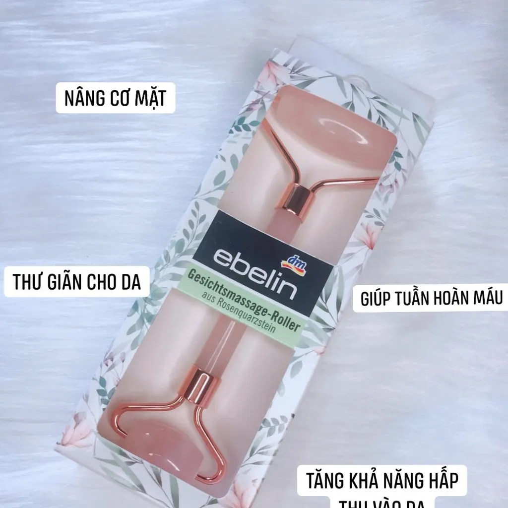 Alternative view of Cây Lăn Đá Thạch Anh Massage Làm Săn Chắc Da Nội Địa Đức - Ebelin